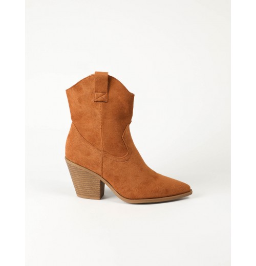 Suede Western Cowboy Boots