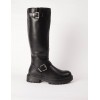 Knee High Buckle Detail Boot