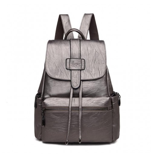 Buckle Backpack Purse