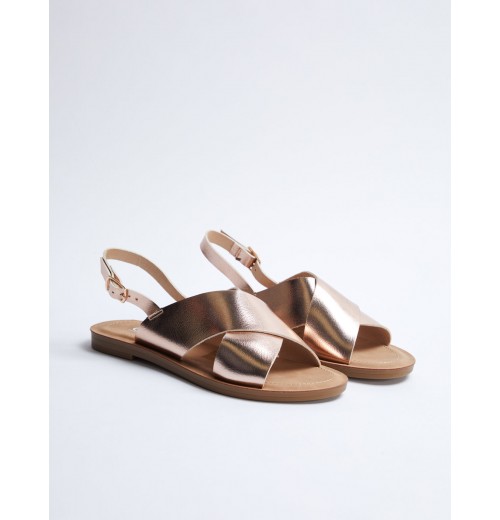 Crossover Strap Sandals