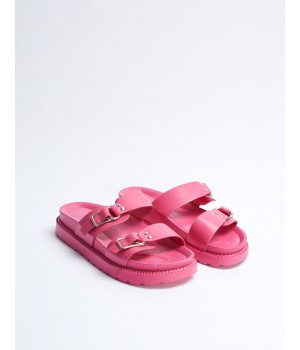 Two Strap Buckle Sandals